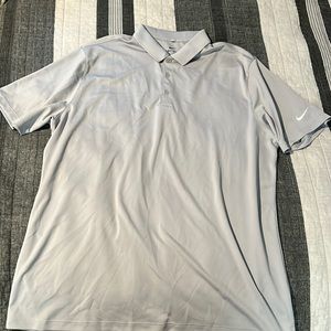 Gray Nike Polo